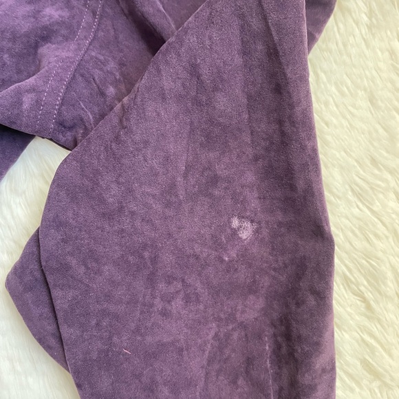 90s Billblass jeans purple button down long sleeve top - Picture 4 of 17